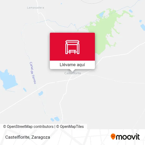 Mapa Castelflorite