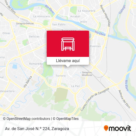 Mapa Av. de San José N.º 224