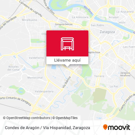 Mapa Condes de Aragón / Vía Hispanidad