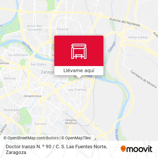 Mapa Doctor Iranzo N. º 90 / C. S. Las Fuentes Norte