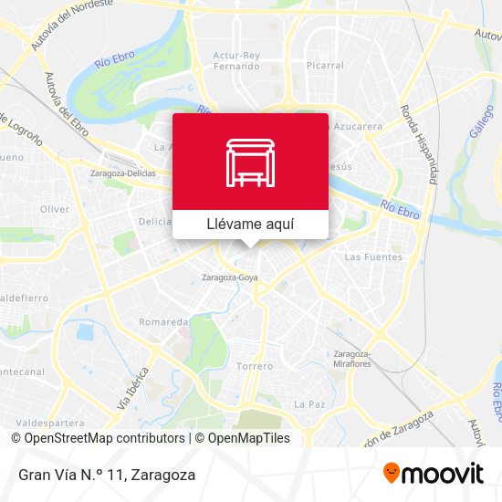 Mapa Gran Vía N.º 11
