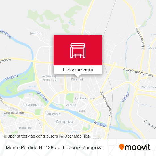 Mapa Monte Perdido N. º 38 / J. L Lacruz