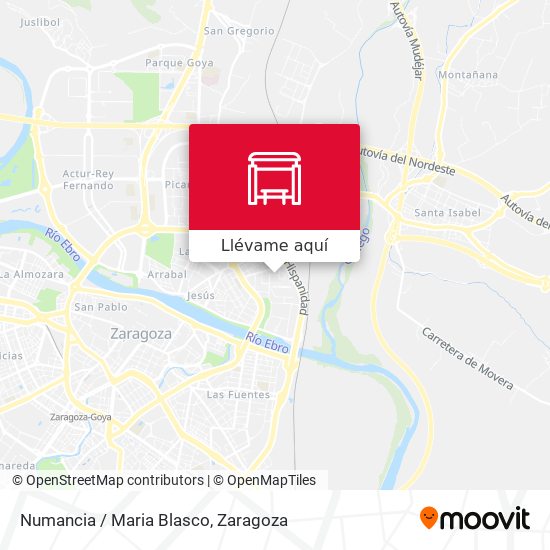 Mapa Numancia / Maria Blasco