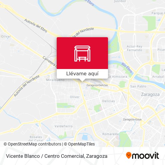 Mapa Vicente Blanco / Centro Comercial