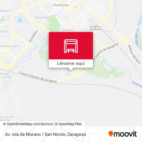 Mapa Av. Isla de Murano / San Nicolo