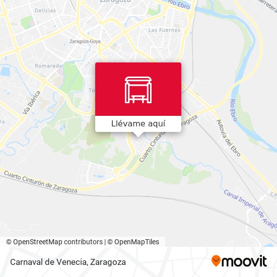 Mapa Carnaval de Venecia