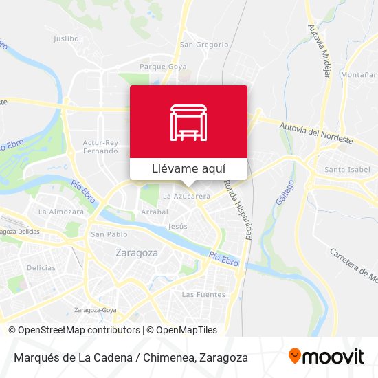 Mapa Marqués de La Cadena / Chimenea