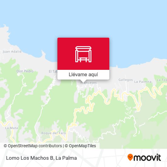 Mapa Lomo Los Machos B