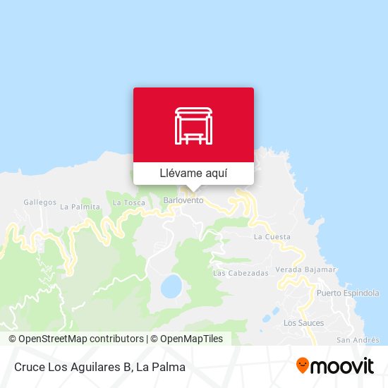 Mapa Cruce Los Aguilares B