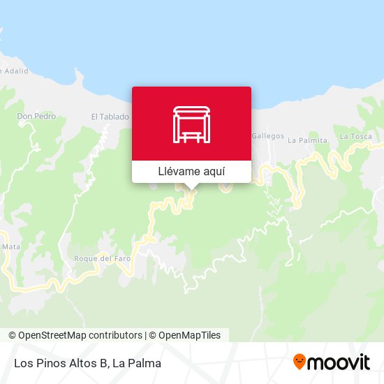 Mapa Los Pinos Altos B