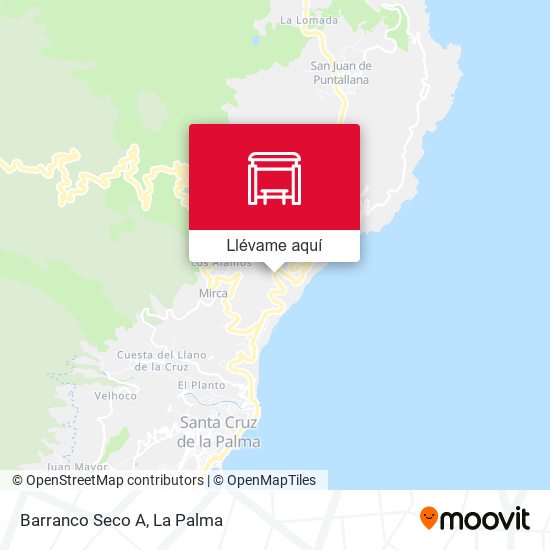 Mapa Barranco Seco A