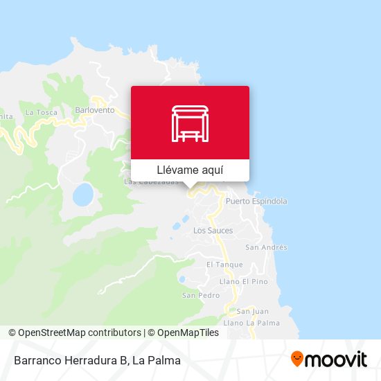 Mapa Barranco Herradura B