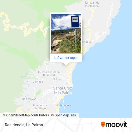 Incompetencia abrelatas Pulido Cómo llegar a Residencia en Santa Cruz De La Palma en Autobús?