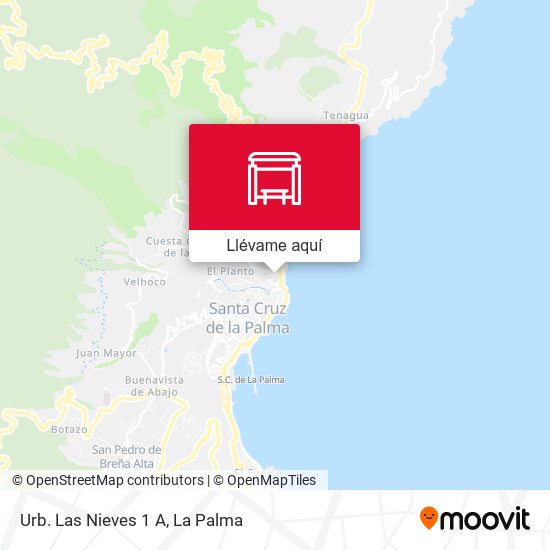 Mapa Urb. Las Nieves 1 A