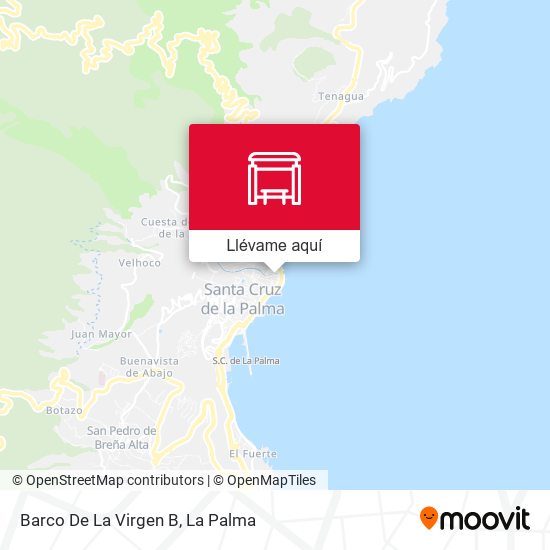 Mapa Barco De La Virgen B