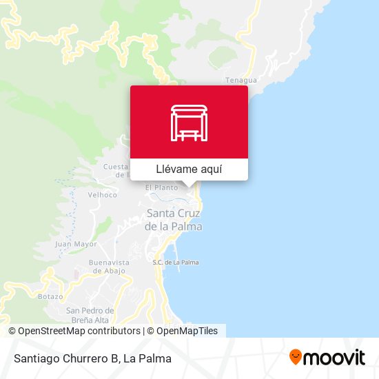 Mapa Santiago Churrero B
