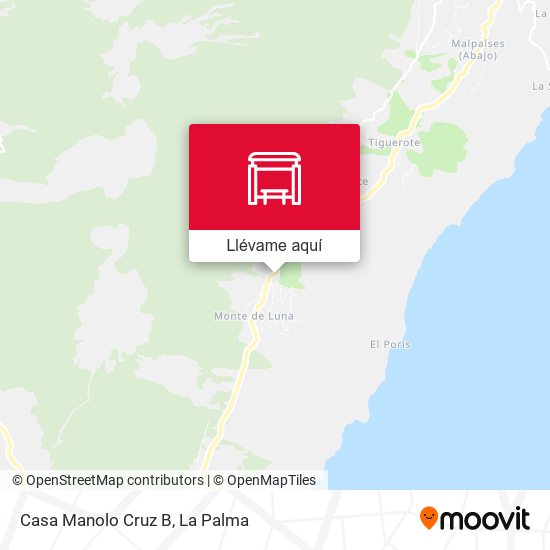 Mapa Casa Manolo Cruz B