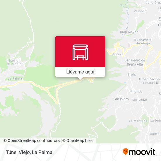 Mapa Túnel Viejo