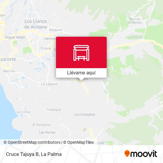 Mapa Cruce Tajuya B