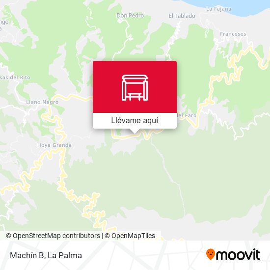 Mapa Machín B