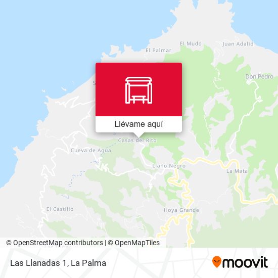 Mapa Las Llanadas 1