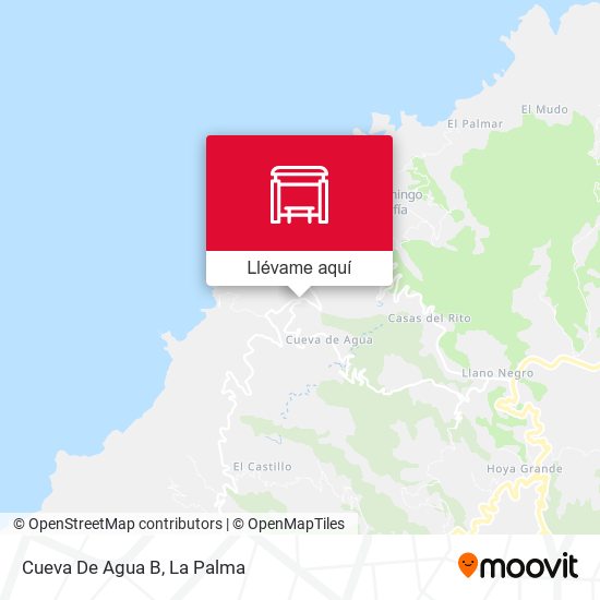 Mapa Cueva De Agua B