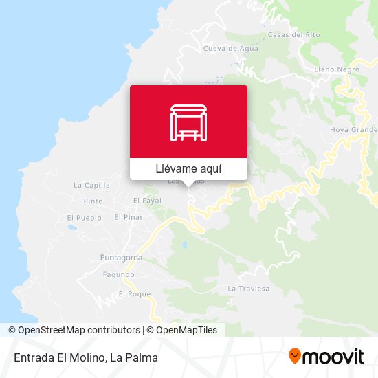 Mapa Entrada El Molino