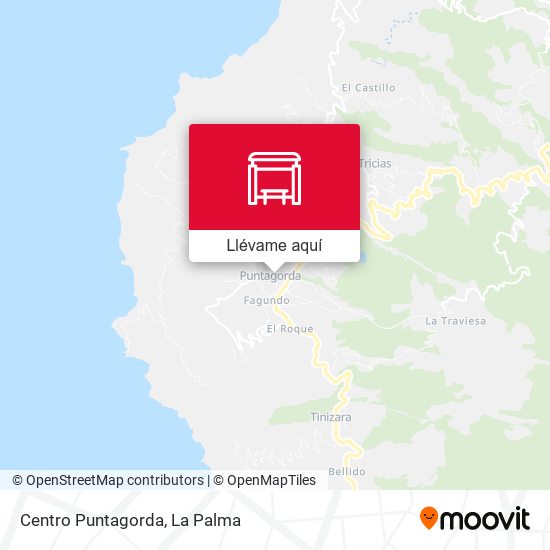 Mapa Centro Puntagorda
