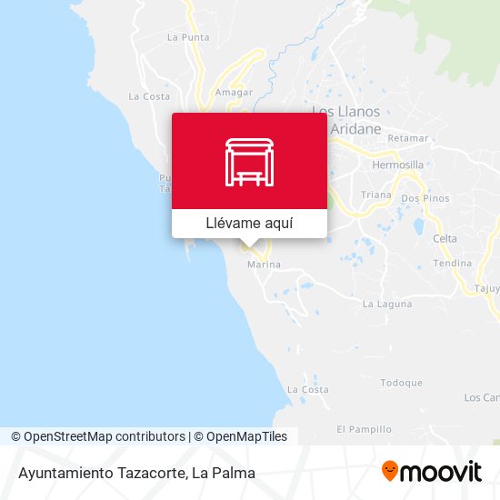Mapa Ayuntamiento Tazacorte