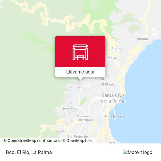 Mapa Bco. El Rio