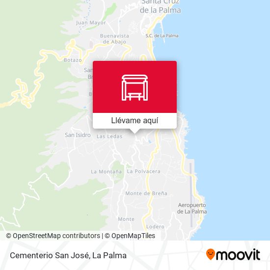 Mapa Cementerio San José