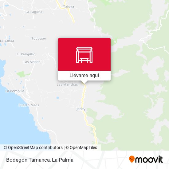 Mapa Bodegón Tamanca