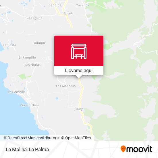 Mapa La Molina