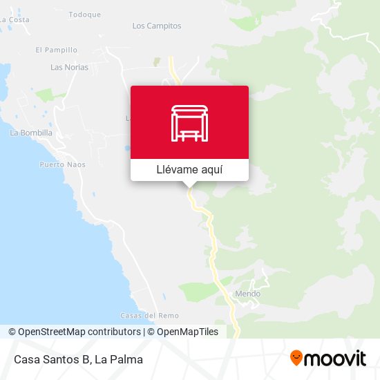 Mapa Casa Santos B