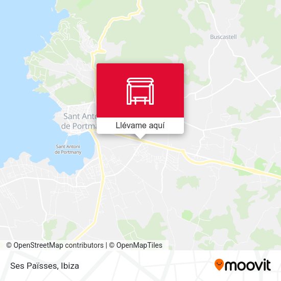 Mapa Ses Païsses