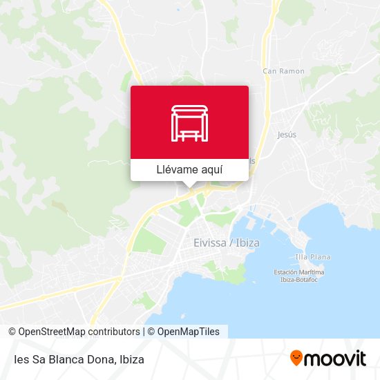 Mapa Ies Sa Blanca Dona