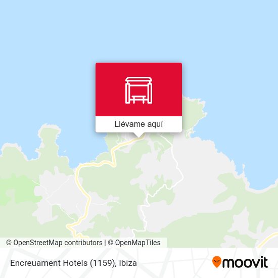Mapa Encreuament Hotels (1159)