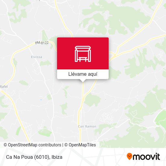 Mapa Ca Na Poua (6010)