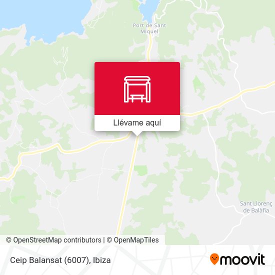 Mapa Ceip Balansat (6007)