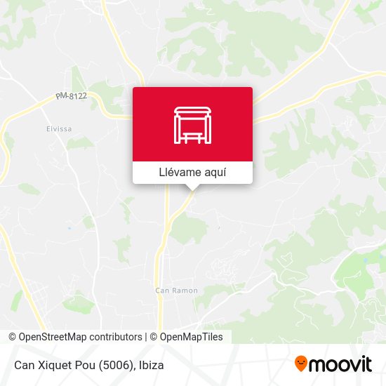 Mapa Can Xiquet Pou (5006)