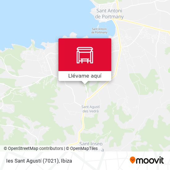 Mapa Ies Sant Agustí (7021)
