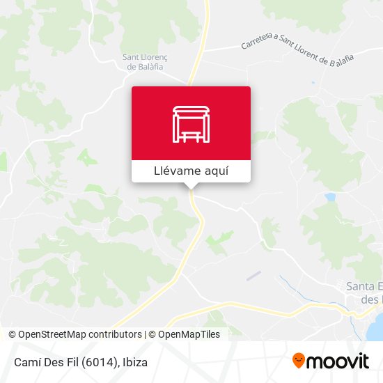 Mapa Camí Des Fil (6014)