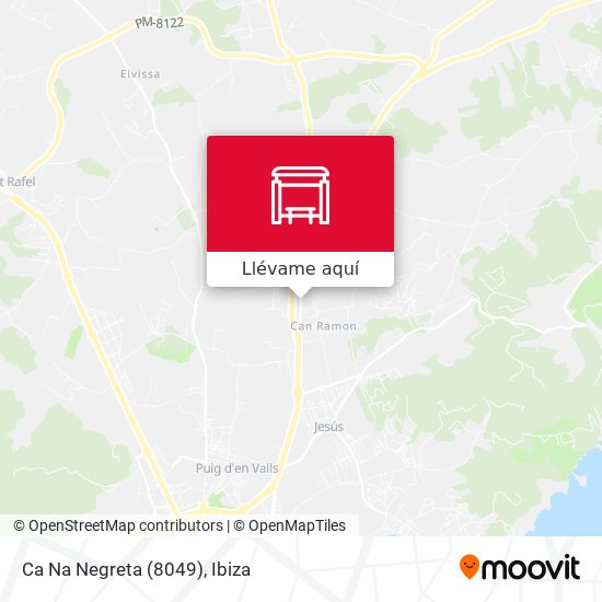 Mapa Ca Na Negreta (8049)