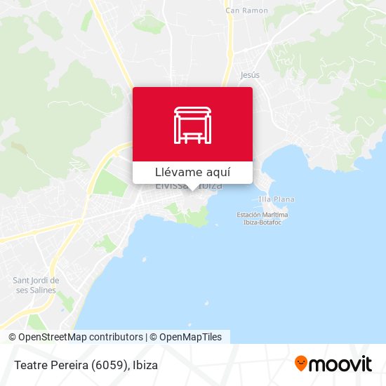 Mapa Teatre Pereira (6059)