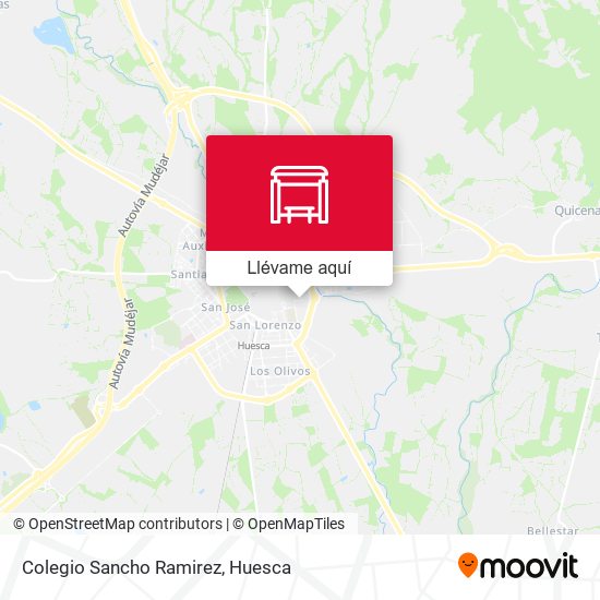 Mapa Colegio Sancho Ramirez