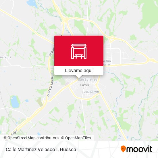 Mapa Calle Martínez Velasco I