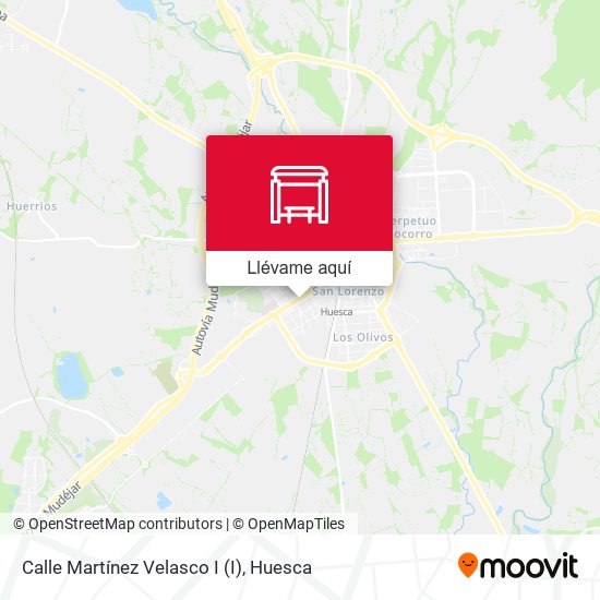 Mapa Calle Martínez Velasco I