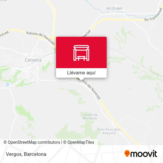 Mapa Vergos
