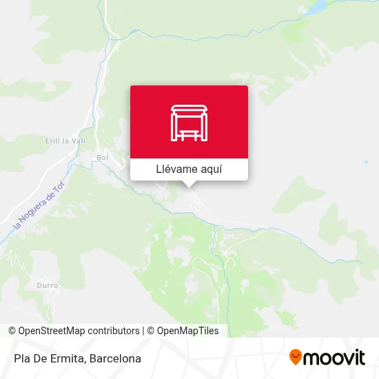 Mapa Pla De Ermita
