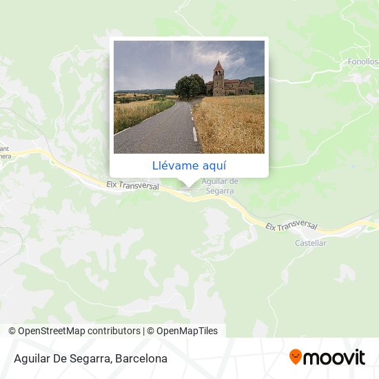 Mapa Aguilar De Segarra